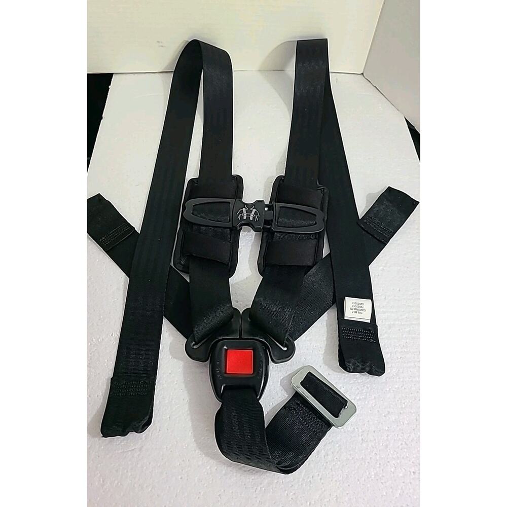Chicco Myfit Booster Seat Belt Strap Harness Buckle Clip Replacement Black